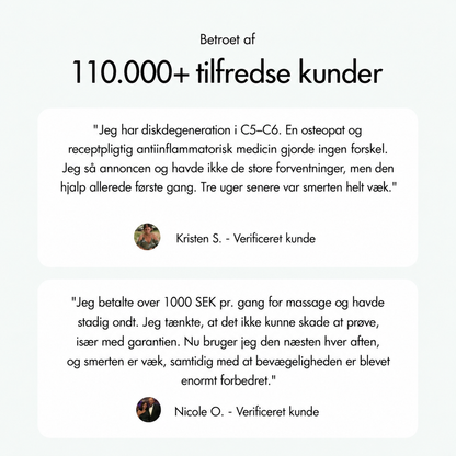 Cervia – 3-i-1 Nakkestøtte med Varme & Massage DK