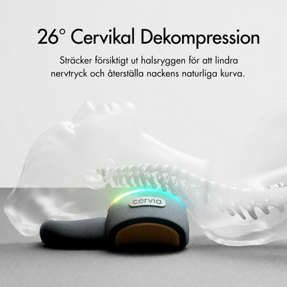 Cervia – 3 i 1 Nackstöd med Värme & Massage